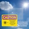 Signmission Radiation & Laser Sign, 10 in H x 14 in W, Plastic, Rectangle OS-2PACK-CR-P-1014-L-10214 - alternate 3